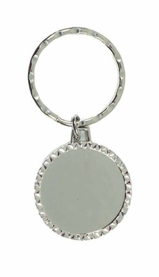 KEY RING - ROUND DESIGN - 25mm Insert