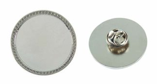 ROUND BADGE w/- 25mm Insert