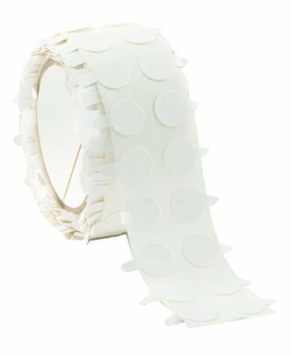 DIE CUT ADHESIVE DISCS - 45mm DIAMETER
