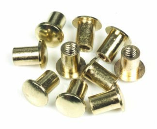 METAL FLAT TOP DOME NUT FOR BOWLS