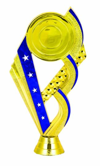 FIVE STAR HOLDER - GOLD/BLUE