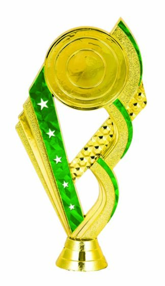 FIVE STAR HOLDER - GOLD/GREEN