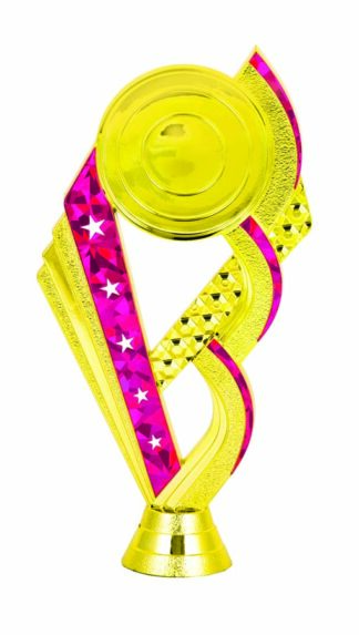 FIVE STAR HOLDER - GOLD/PINK