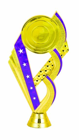 FIVE STAR HOLDER - GOLD/PURPLE
