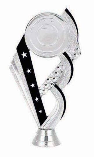 FIVE STAR HOLDER - SILVER/BLACK