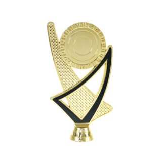TRI CROSS HOLDER - GOLD/BLACK