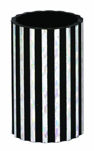 JAZZ PLASTIC EXTRUSION - BLACK/SILVER