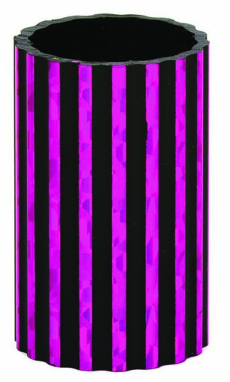 JAZZ PLASTIC EXTRUSION - BLACK/PINK - 150mm