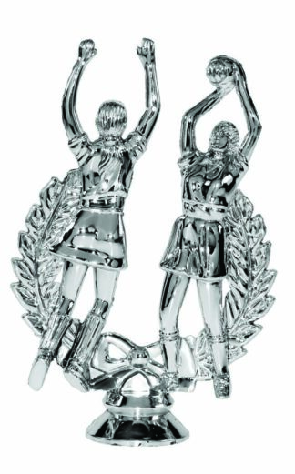 NETBALL - FEMALE DOUBLE FIGURINE