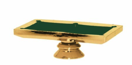 BILLIARD TABLE W/- GREEN FELT
