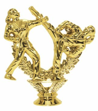 KARATE - FEMALE DOUBLE FIGURINE