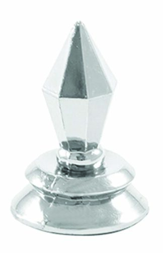 DECORATIVE DOME NUT - SILVER