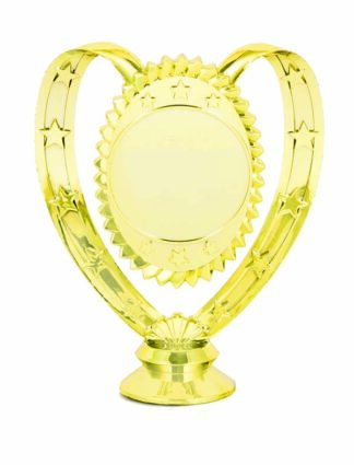 OVAL STAR HOLDER - GOLD
