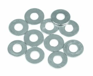 ¼" WASHERS - ZINC PLATED - pack 100