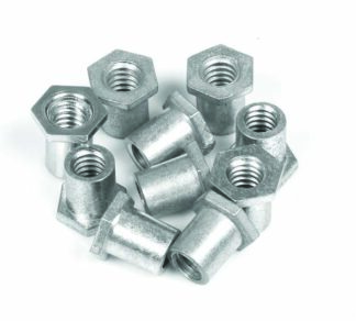11mm HEX HEAD FERRULE - ZINC PLATED - pack 100