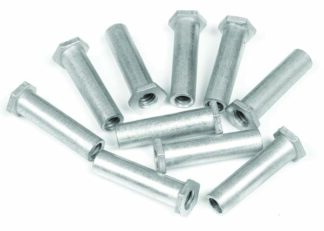 35mm HEX HEAD FERRULE - ZINC PLATED - pack 100