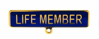 LIFE MEMBER NAME BAR w/- LOOP - USE IL22G