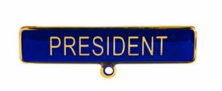 PRESIDENT NAME BAR w/- LOOP - USE IL22G