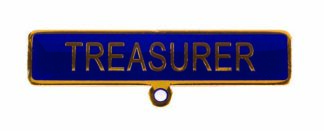TREASURER NAME BAR w/- LOOP - USE IL22G