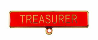 TREASURER NAME BAR w/- LOOP - USE IL22G