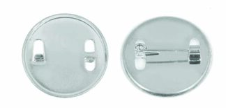 PRESSED METAL BADGE w/- 25mm Insert
