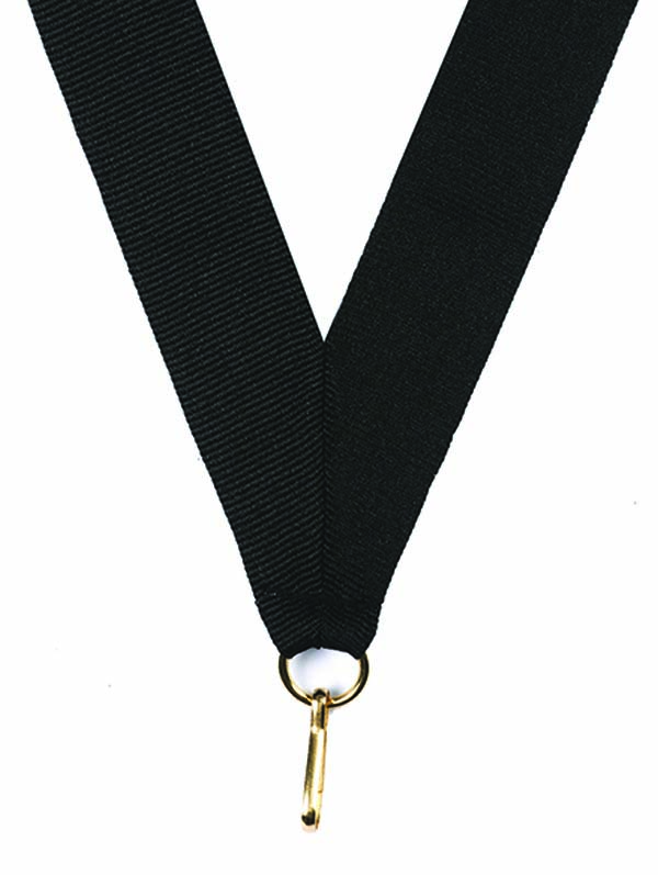 KWIK KLIP MEDAL RIBBONS - BLACK