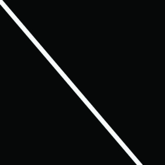 LASER ALUMINIUM - BLACK/WHITE WITH ADHESIVE