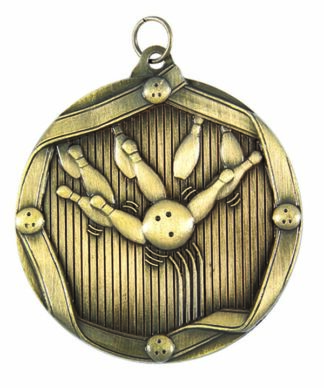 MILTON SERIES MEDALS - TEN PIN BOWLING