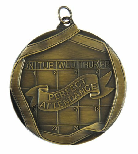 MILTON SERIES MEDALS - PERFECT ATTENDANCE