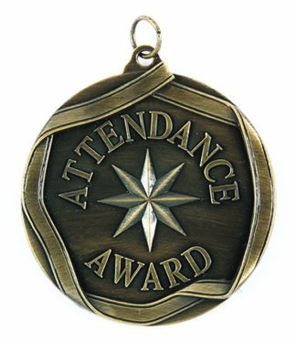 MILTON SERIES MEDALS - ATTENDANCE AWARD
