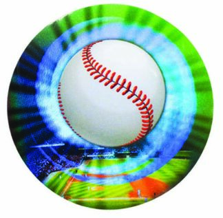 MYLAR HOLOGRAPHIC 2"/50mm BASEBALL Insert