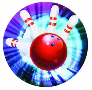 MYLAR HOLOGRAPHIC 2"/50mm BOWLING Insert