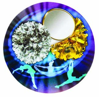 MYLAR HOLOGRAPHIC 2"/50mm CHEERLEADING Insert