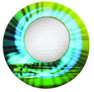 MYLAR HOLOGRAPHIC 2"/50mm GOLF Insert