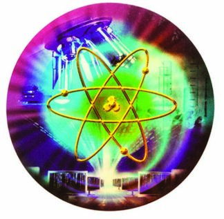 MYLAR HOLOGRAPHIC 2"/50mm SCIENCE Insert