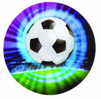 MYLAR HOLOGRAPHIC  2"/50mm SOCCER Insert