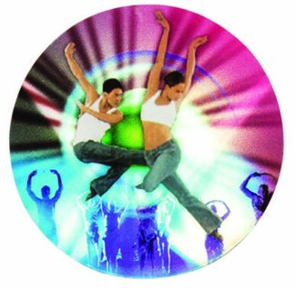 MYLAR HOLOGRAPHIC 2"/50mm DANCE Insert
