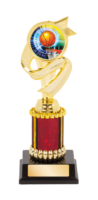 TROPHY - BASKETBALL THEME - 50mm Insert