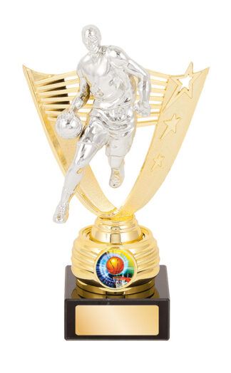 MALE BASKETBALL TROPHY - 25mm Insert