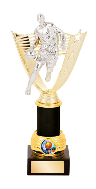 MALE BASKETBALL TROPHY - 25mm Insert