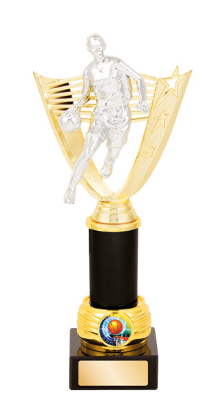 MALE BASKETBALL TROPHY - 25mm Insert