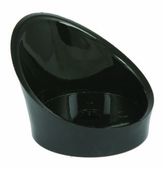 TULIP RISER - SUIT 45mm DIA COLUMN - BLACK