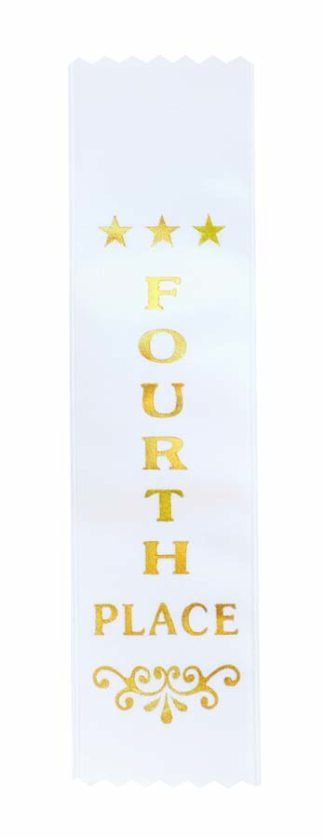 AWARD RIBBONS - FOURTH PLACE