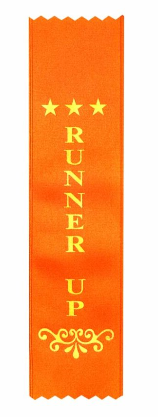 AWARD RIBBONS - RUNNER UP