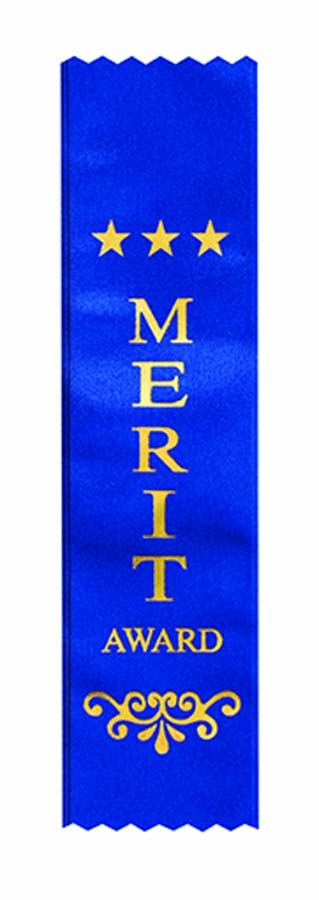 AWARD RIBBONS - MERIT