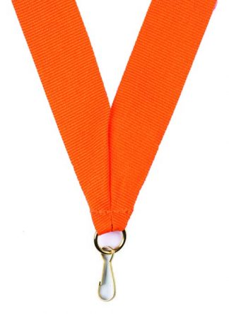 KWIK KLIP MEDAL RIBBONS - ORANGE