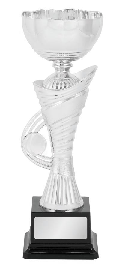 TENNIS METAL BOWL TROPHY - 25mm Insert