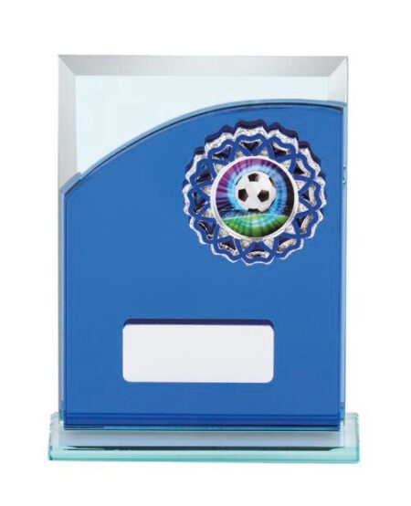 FOOTBALL GLASS AWARD - 25mm Insert