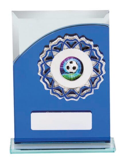 FOOTBALL GLASS AWARD - 25mm Insert