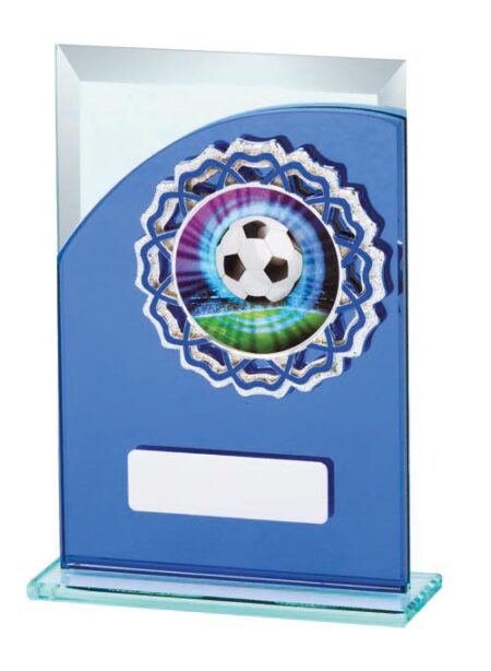 FOOTBALL GLASS AWARD - 50mm Insert